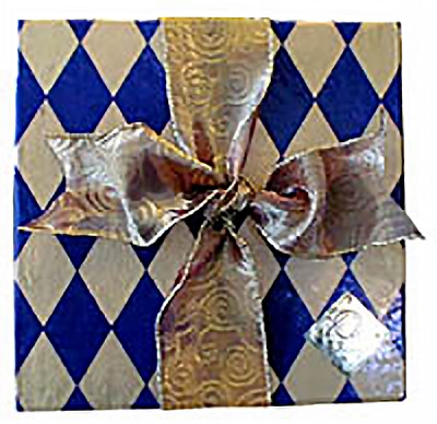 XOX Truffles Blue Stripes